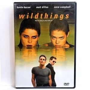 Wild Things DVD 1998 Movie‎ Kevin Bacon Neve Campbell Denise Richards Widescreen